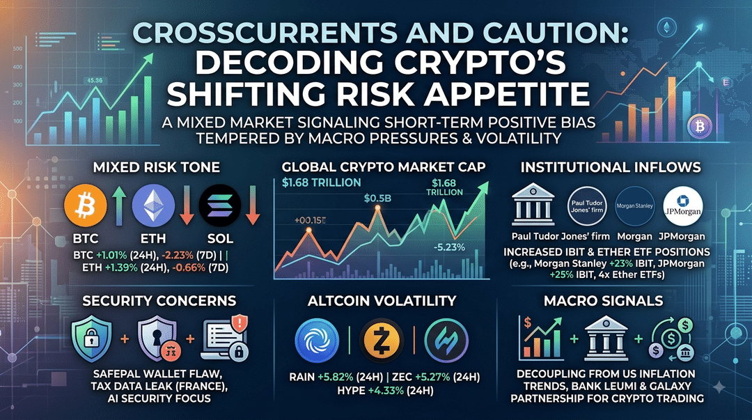 Crosscurrents and Caution: Decoding Crypto's Shifting Risk Appetite