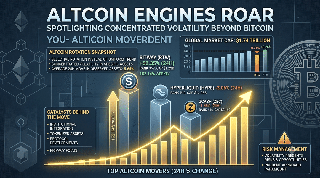 Altcoin Engines Roar: Spotlighting Concentrated Volatility Beyond Bitcoin