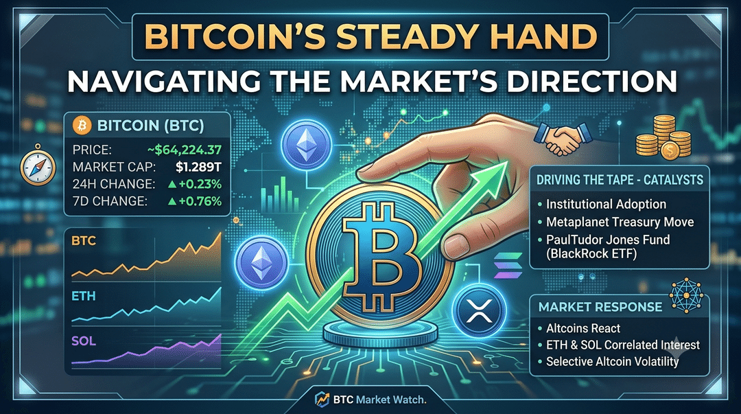 Bitcoin's Steady Hand: Navigating the Market's Direction