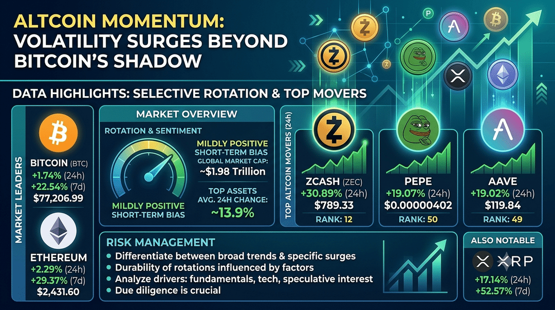 Altcoin Momentum: Volatility Surges Beyond Bitcoin's Shadow