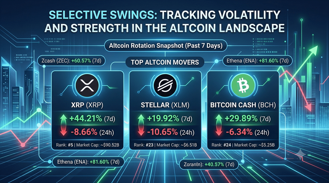 Selective Swings: Tracking Volatility and Strength in the Altcoin Landscape