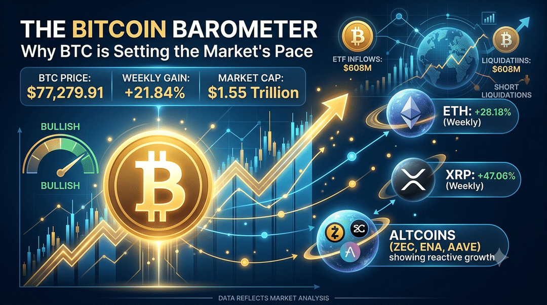 The Bitcoin Barometer: Why BTC is Setting the Market's Pace