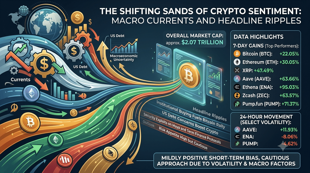 The Shifting Sands of Crypto Sentiment: Macro Currents and Headline Ripples