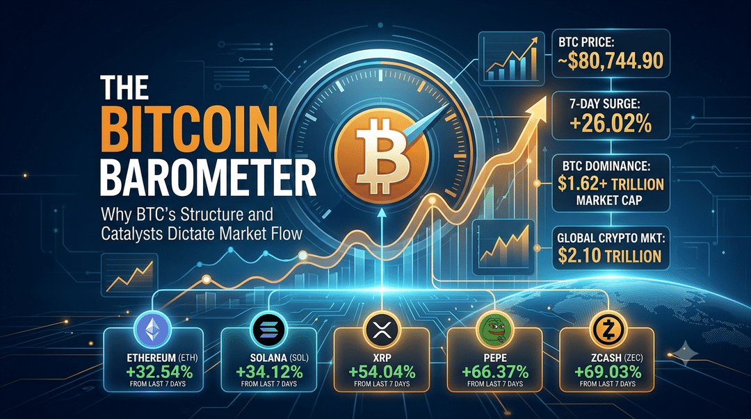 The Bitcoin Barometer: Why BTC's Structure and Catalysts Dictate Market Flow