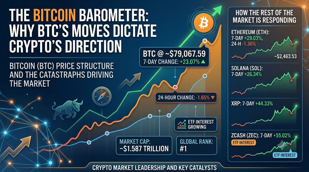 The Bitcoin Barometer: Why BTC's Moves Dictate Crypto's Direction