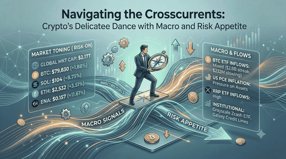 Navigating the Crosscurrents: Crypto's Delicate Dance with Macro and Risk Appetite