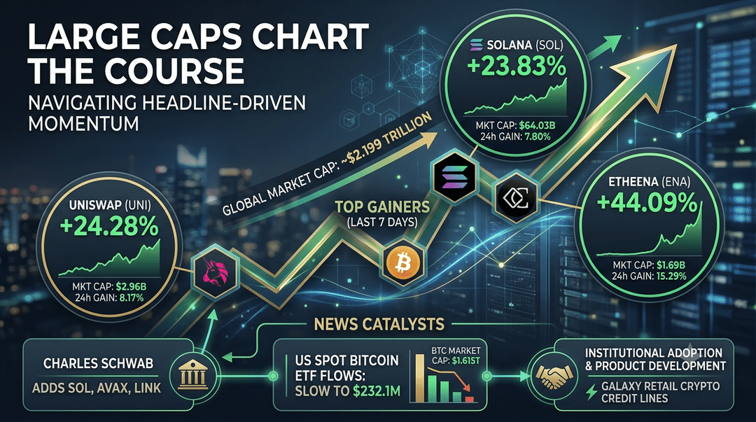 Large Caps Chart the Course: Navigating Headline-Driven Momentum