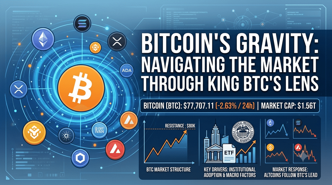 Bitcoin's Gravity: Navigating the Market Through King BTC's Lens