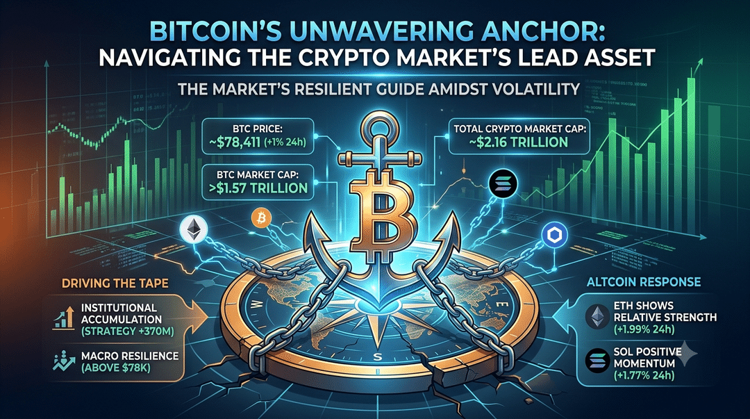 Bitcoin's Unwavering Anchor: Navigating the Crypto Market's Lead Asset