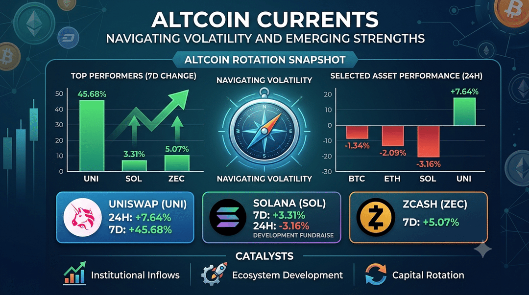 Altcoin Currents: Navigating Volatility and Emerging Strengths