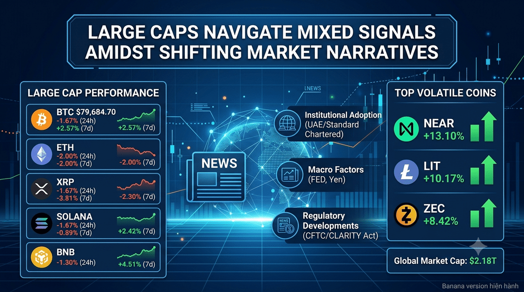 Large Caps Navigate Mixed Signals Amidst Shifting Market Narratives