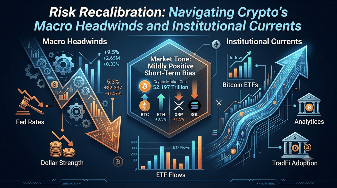 Risk Recalibration: Navigating Crypto's Macro Headwinds and Institutional Currents