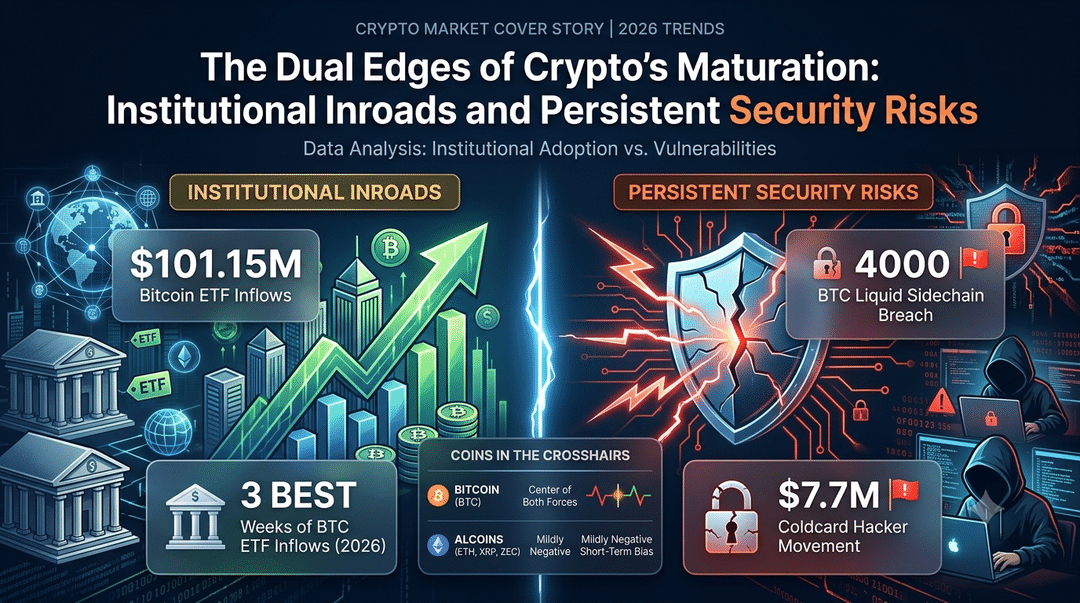 The Dual Edges of Crypto's Maturation: Institutional Inroads and Persistent Security Risks