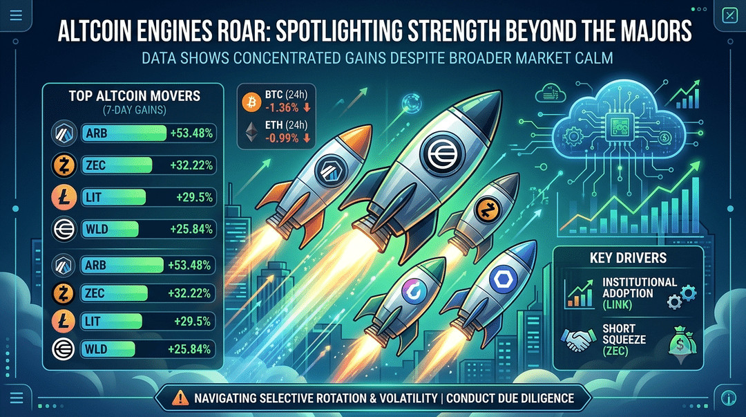 Altcoin Engines Roar: Spotlighting Strength Beyond the Majors