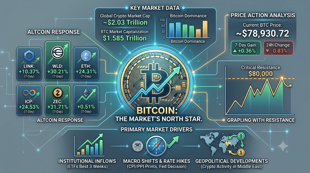 Bitcoin: The Market's North Star Contends with Key Resistance and Macro Shifts
