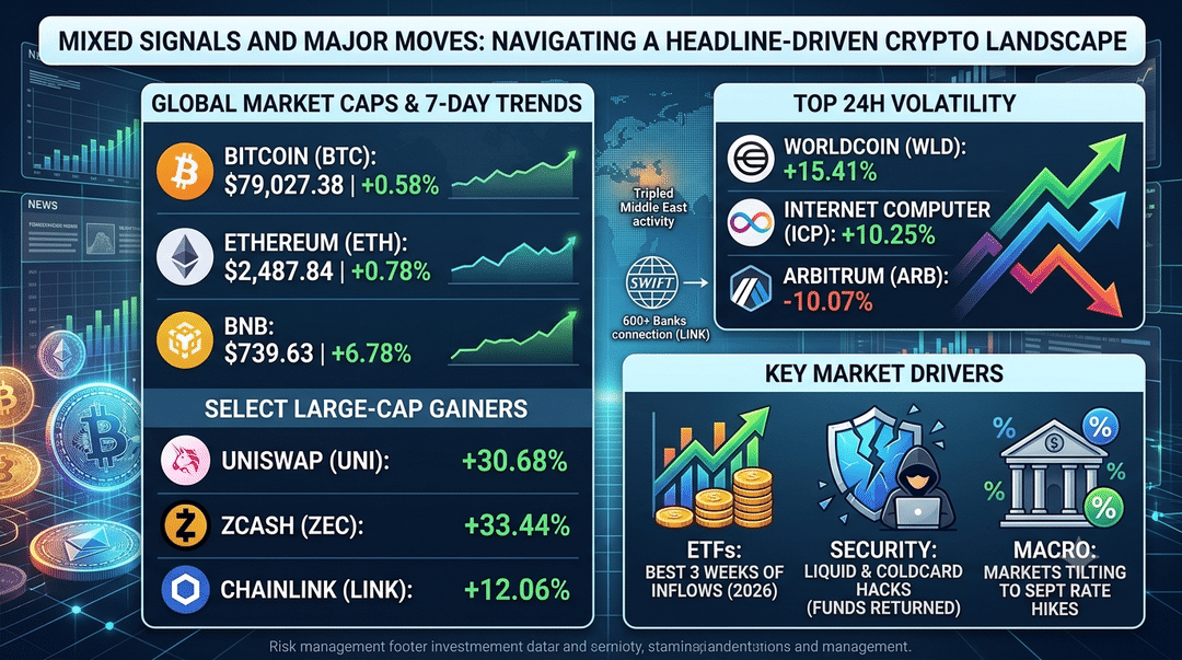 Mixed Signals and Major Moves: Navigating a Headline-Driven Crypto Landscape