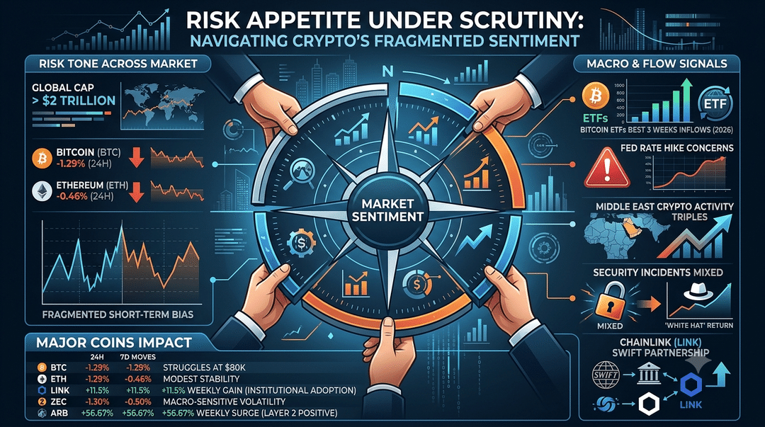 Risk Appetite Under Scrutiny: Navigating Crypto's Fragmented Sentiment