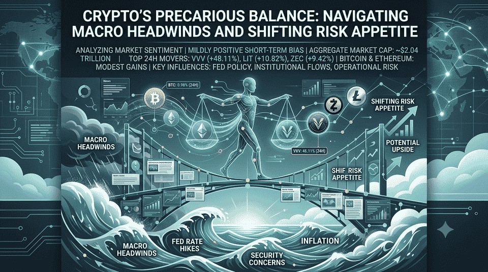 Crypto's Precarious Balance: Navigating Macro Headwinds and Shifting Risk Appetite