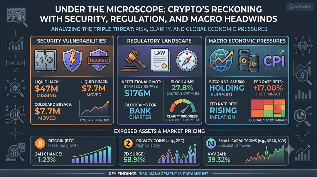 Under the Microscope: Crypto's Reckoning with Security, Regulation, and Macro Headwinds