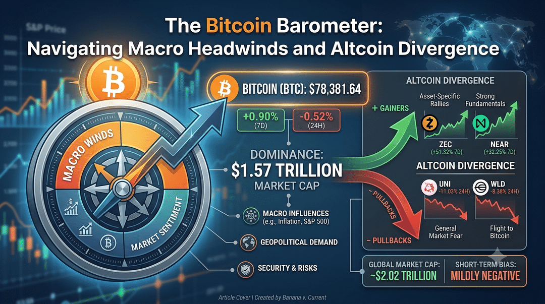 The Bitcoin Barometer: Navigating Macro Headwinds and Altcoin Divergence