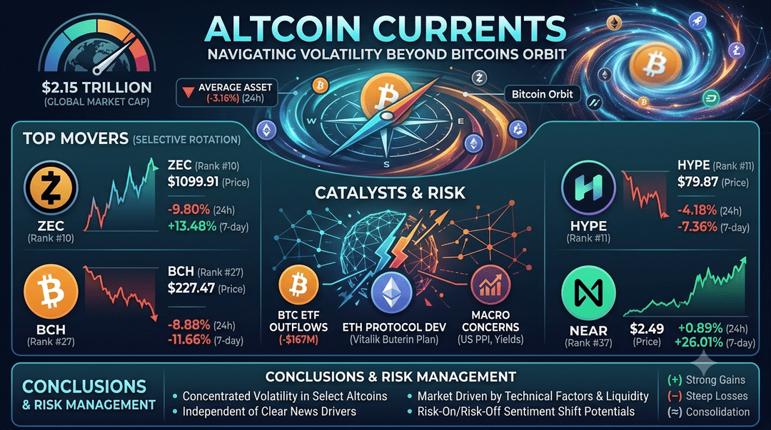 Altcoin Currents: Navigating Volatility Beyond Bitcoin's Orbit