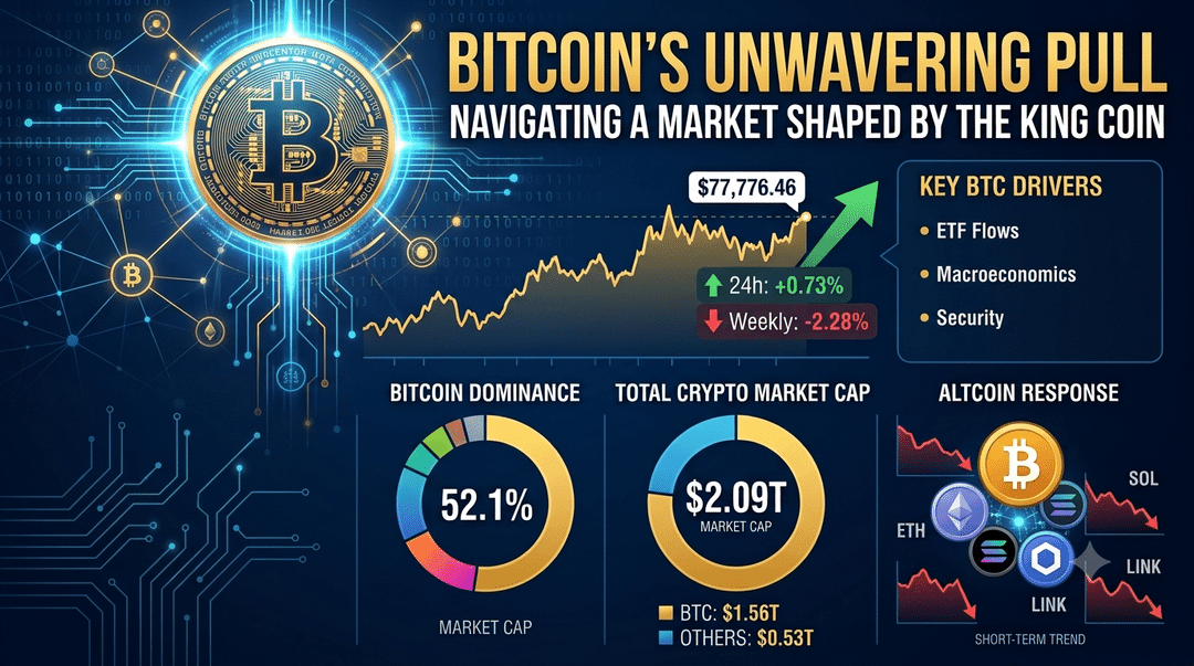 Bitcoin's Unwavering Pull: Navigating a Market Shaped by the King Coin