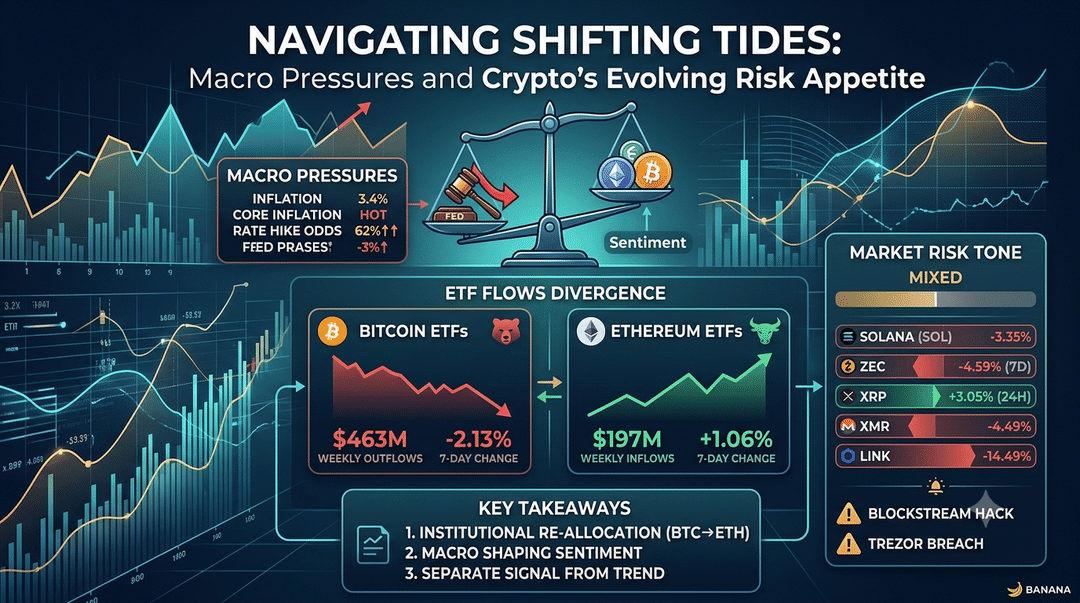 Navigating Shifting Tides: Macro Pressures and Crypto's Evolving Risk Appetite