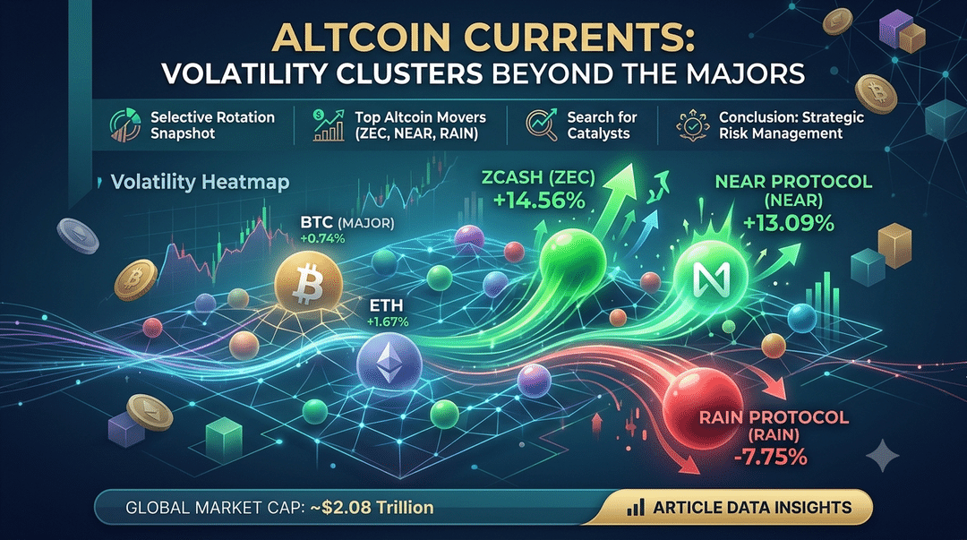 Altcoin Currents: Volatility Clusters Beyond the Majors