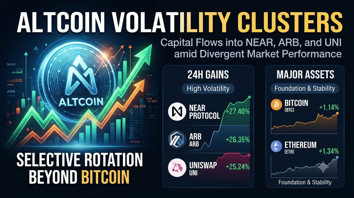 Altcoin Volatility Clusters: A Selective Rotation Beyond Bitcoin