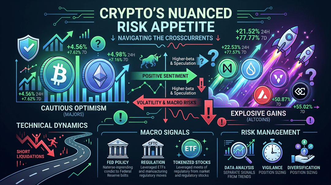 Navigating the Crosscurrents: Crypto's Nuanced Risk Appetite