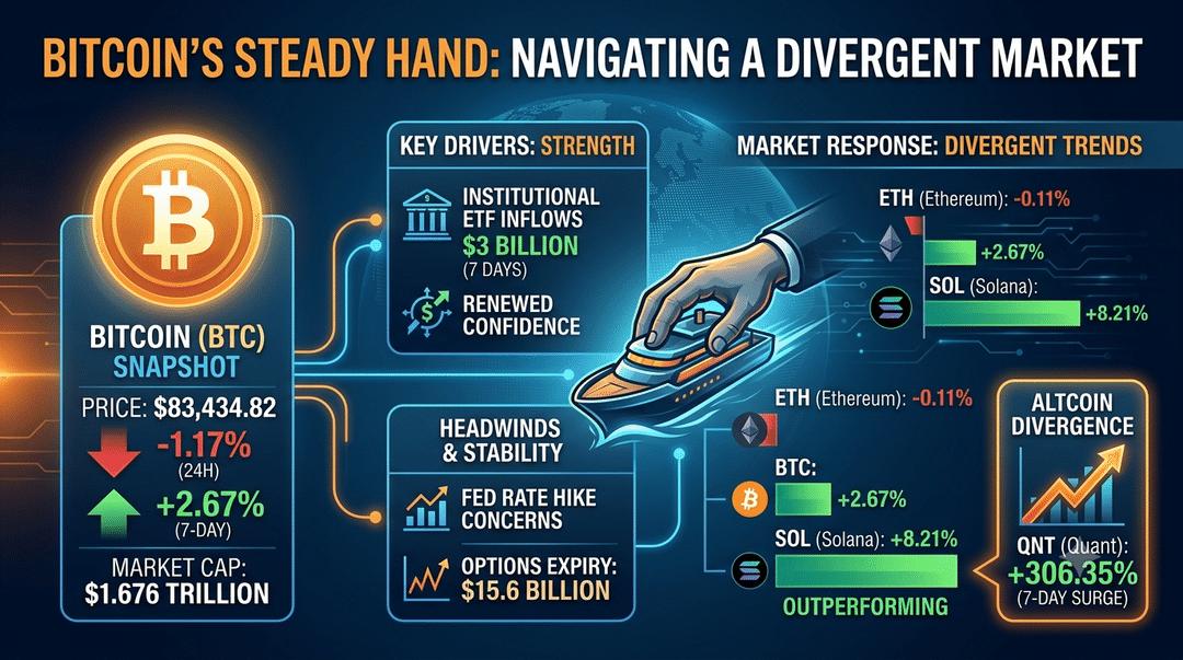 Bitcoin's Steady Hand: Navigating a Divergent Market