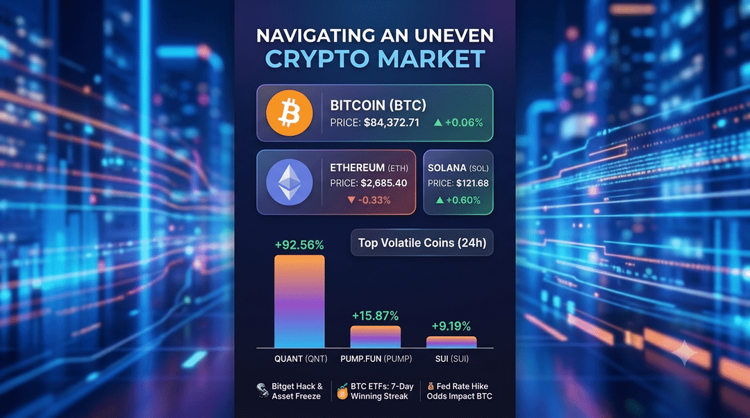 Large-Cap Currents and Headline Crosswinds: Navigating an Uneven Crypto Market