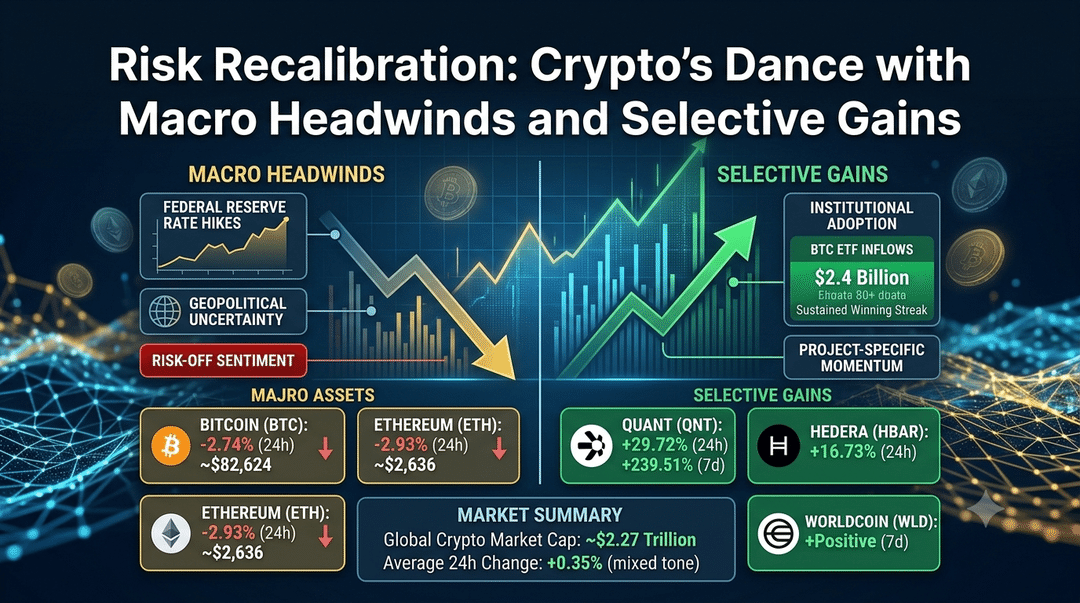 Risk Recalibration: Crypto's Dance with Macro Headwinds and Selective Gains