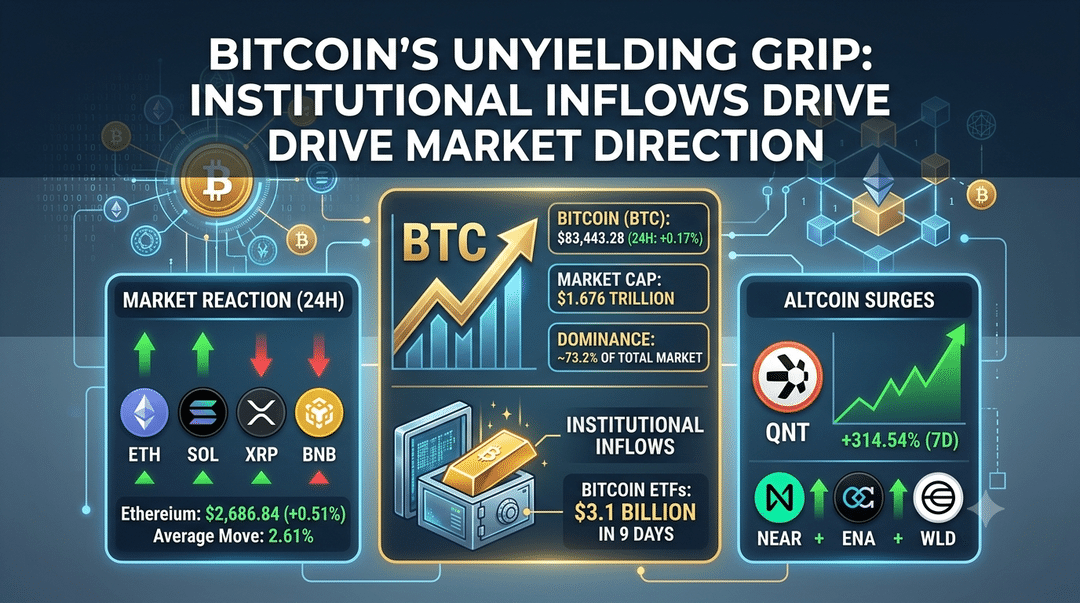 Bitcoin's Unyielding Grip: Institutional Inflows Drive Market Direction