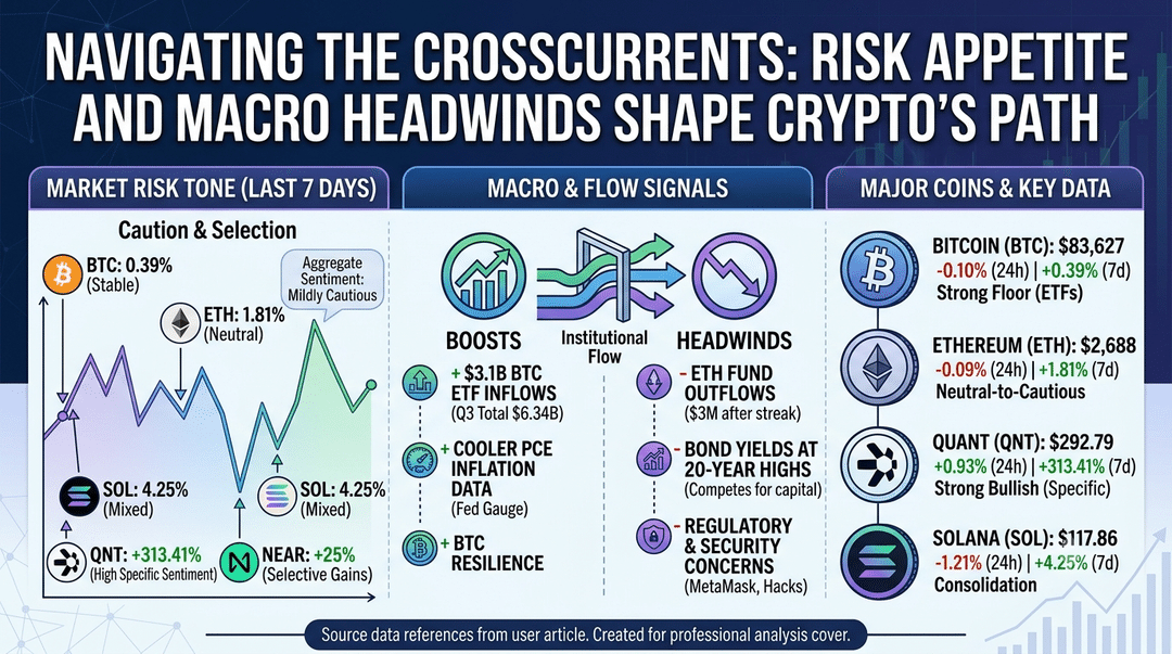 Navigating the Crosscurrents: Risk Appetite and Macro Headwinds Shape Crypto's Path