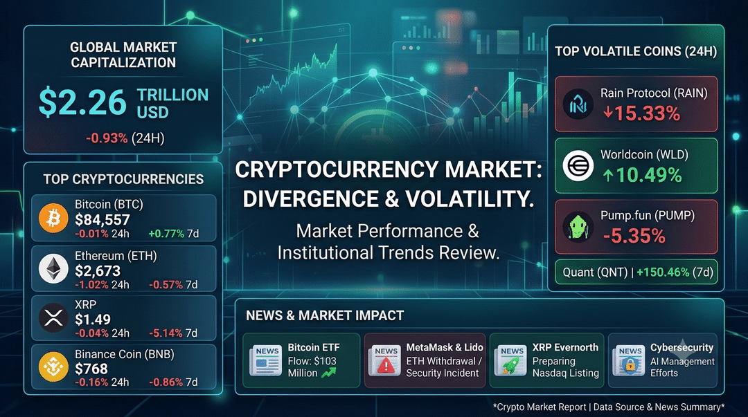 Crypto's Uneven Path: Large Caps Anchor Market as Volatility Surges and Institutional News Shapes Sentiment