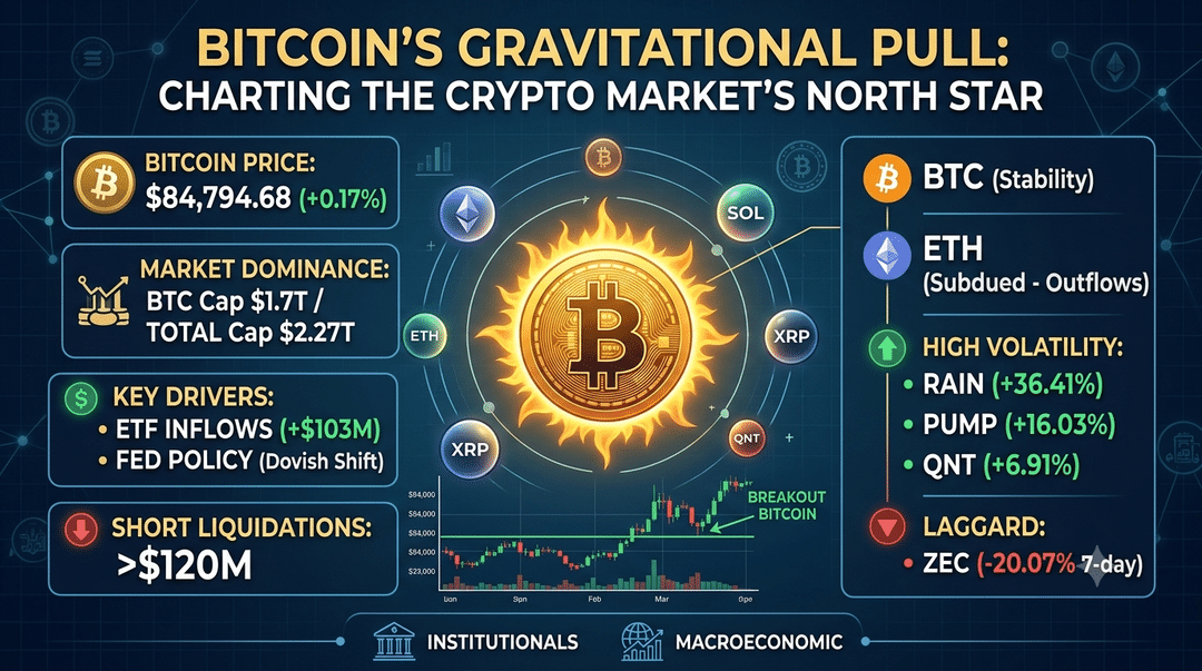 Bitcoin's Gravitational Pull: Charting the Crypto Market's North Star