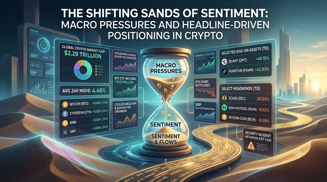 The Shifting Sands of Sentiment: Macro Pressures and Headline-Driven Positioning in Crypto