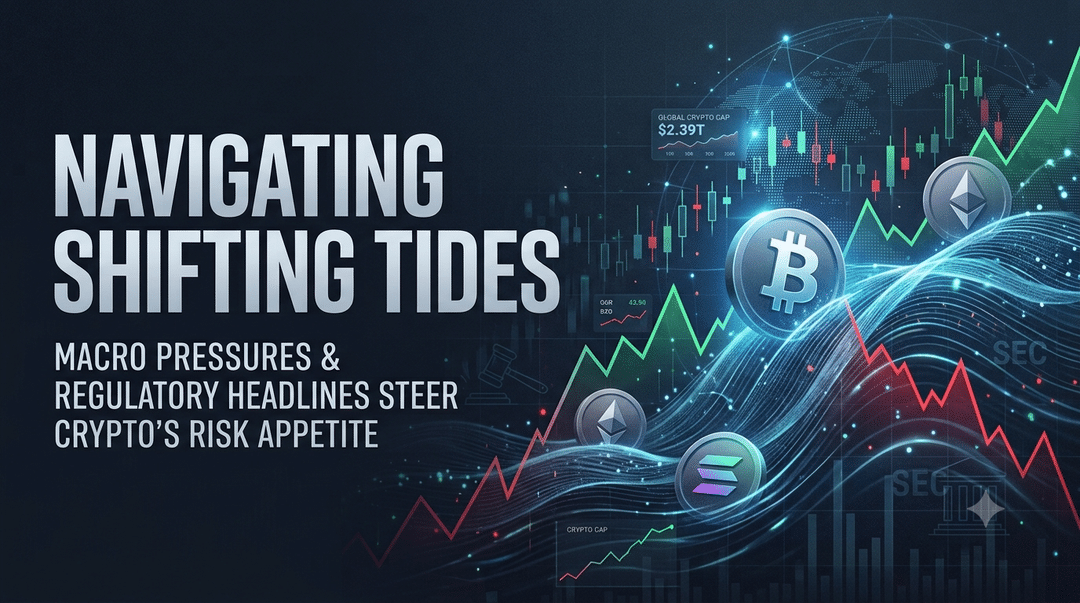 Navigating Shifting Tides: Macro Pressures and Regulatory Headlines Steer Crypto's Risk Appetite