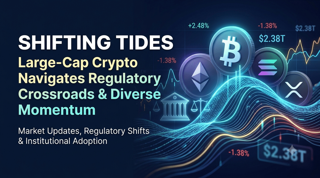 Shifting Tides: Large-Cap Crypto Navigates Regulatory Crossroads and Diverse Momentum