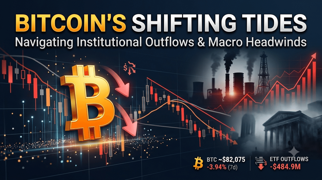 Bitcoin's Shifting Tides: Navigating Institutional Outflows and Macro Headwinds